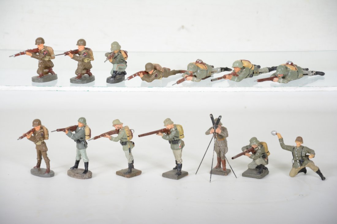 Assorted German Composition Soldiers (1 of 2)