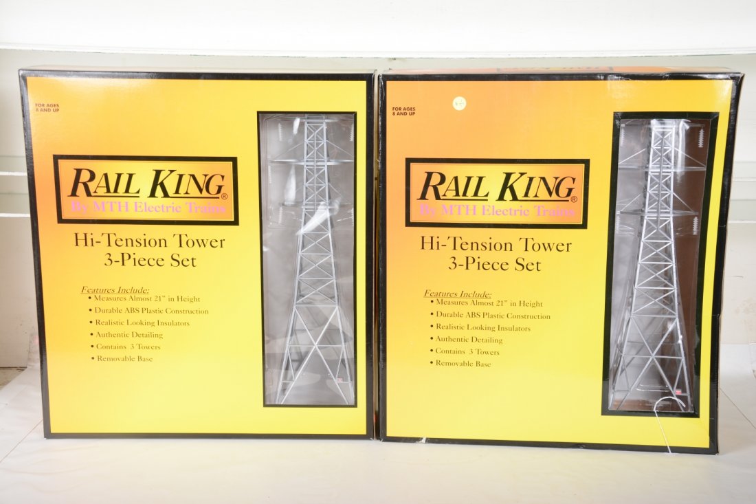 2 MTH RailKing 30-1056 High Tension Towers (1 of 2)
