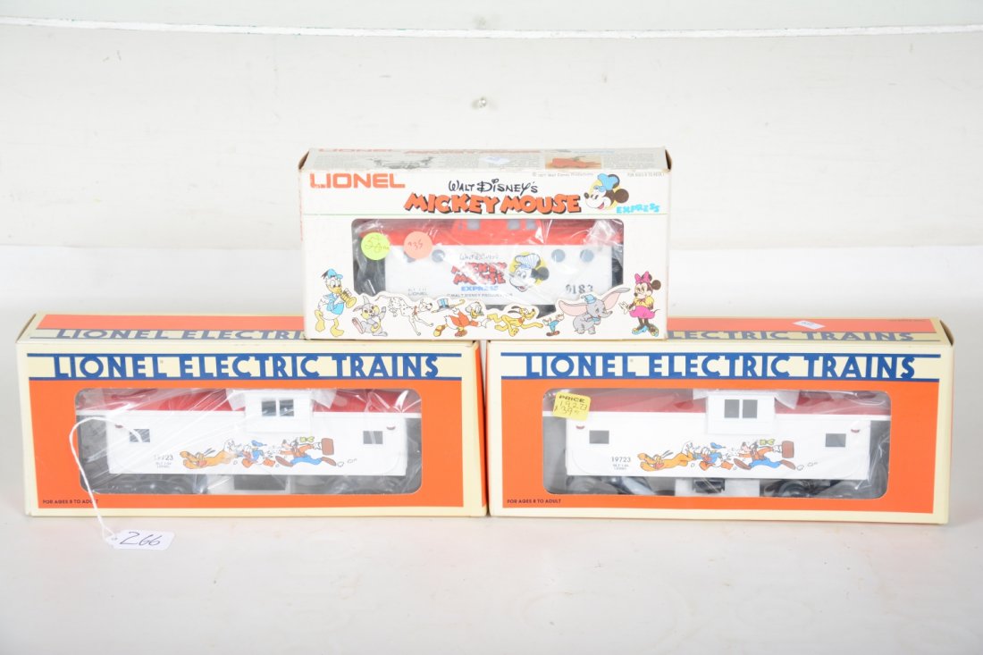 Lionel Disney Cabooses (1 of 2)