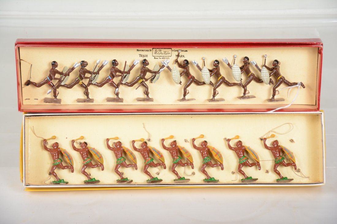 Boxed Britains 147, Johilco 152 Zulus (1 of 4)