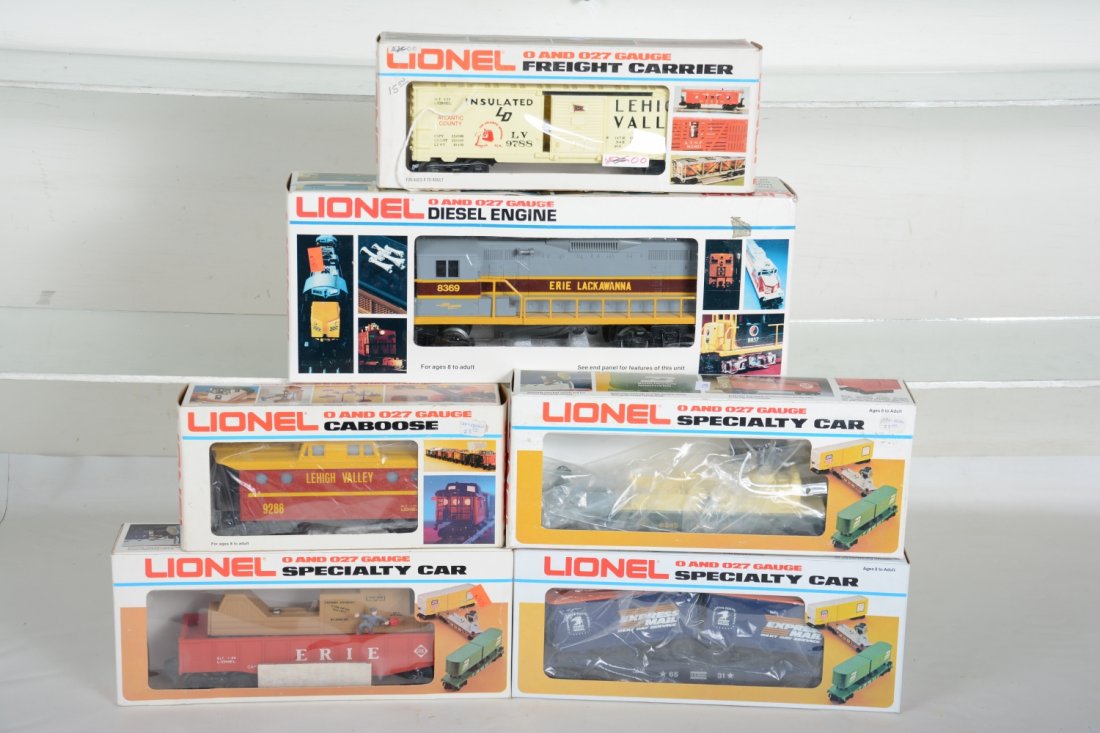 O Ga. Lionel MPC Erie Diesel Freight Set (1 of 2)