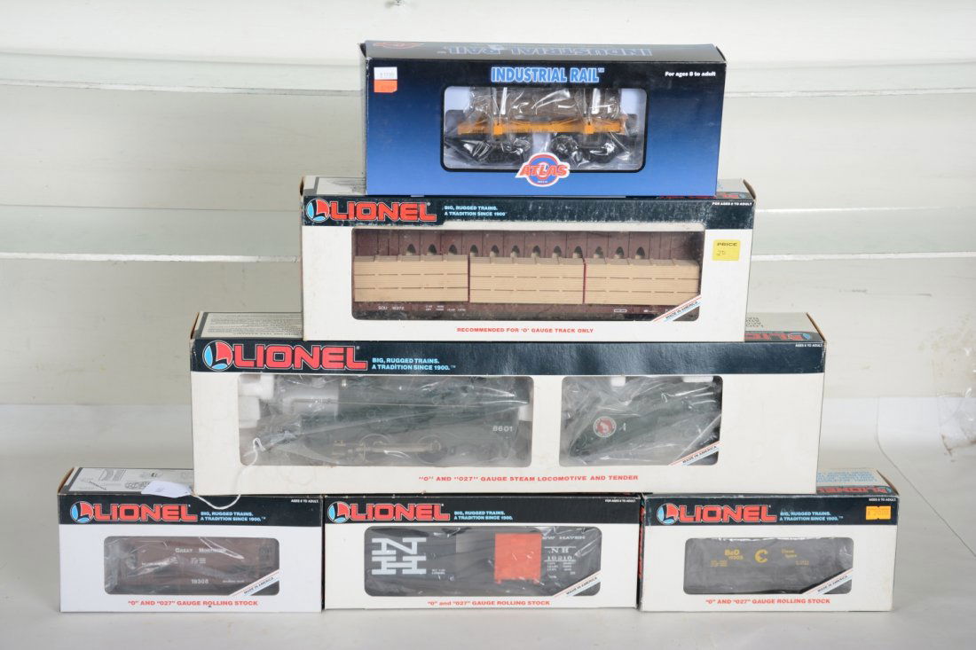 O Ga. Lionel GN Steam Freight Set, Plus (1 of 2)