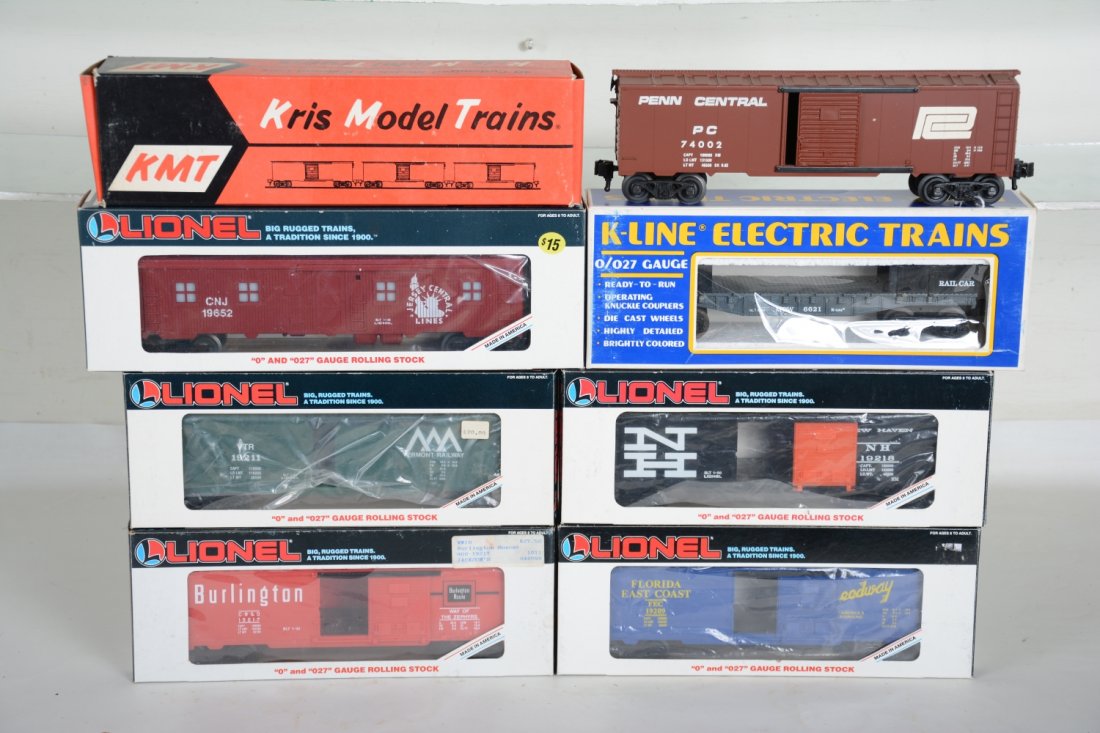 O Ga. 7 Modern Freight Cars (1 of 3)