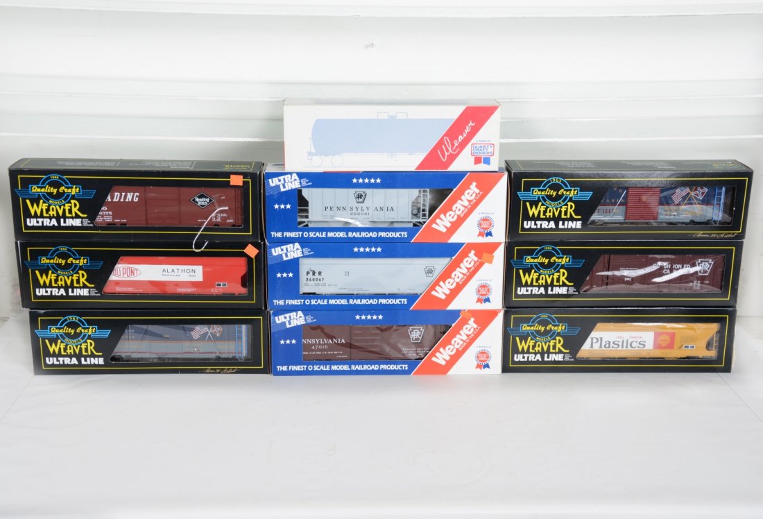 O Ga. 10 Weaver Freight Cars (1 of 2)