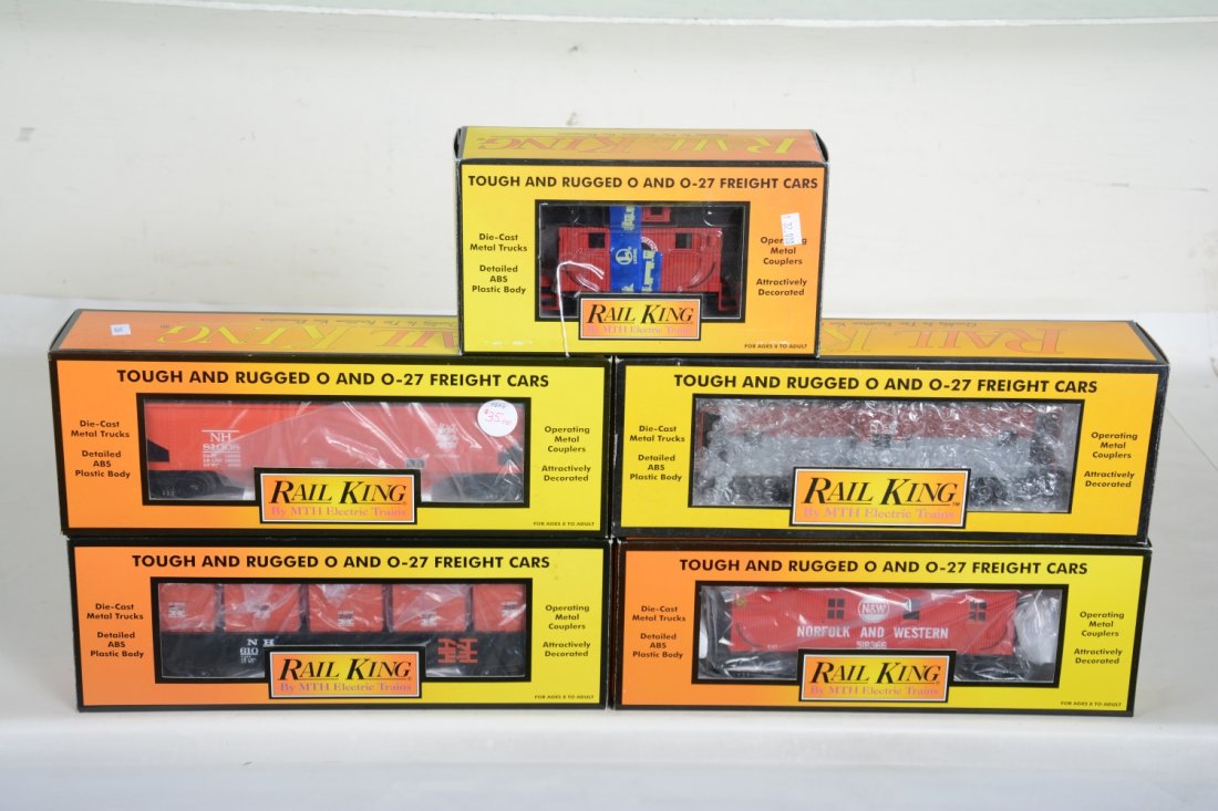 O Ga. MTH RailKing Freight Cars (1 of 2)