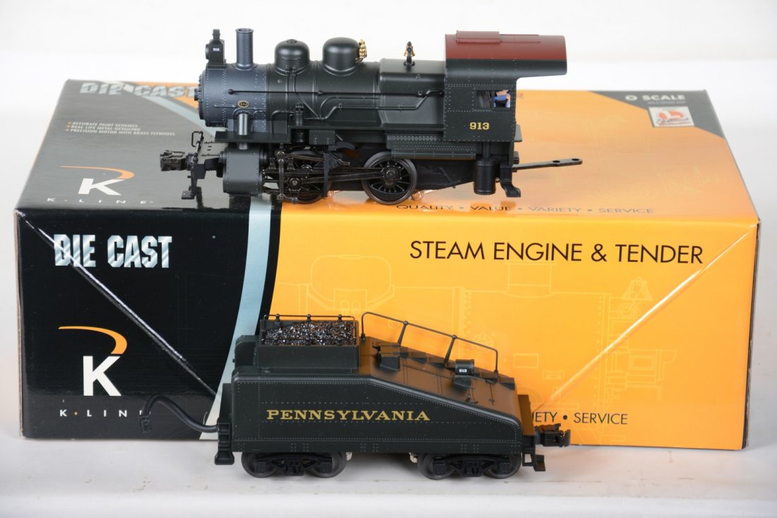 O Ga. K-Line K3810-0913S PRR A5 Loco, TMCC & Sound (1 of 3)