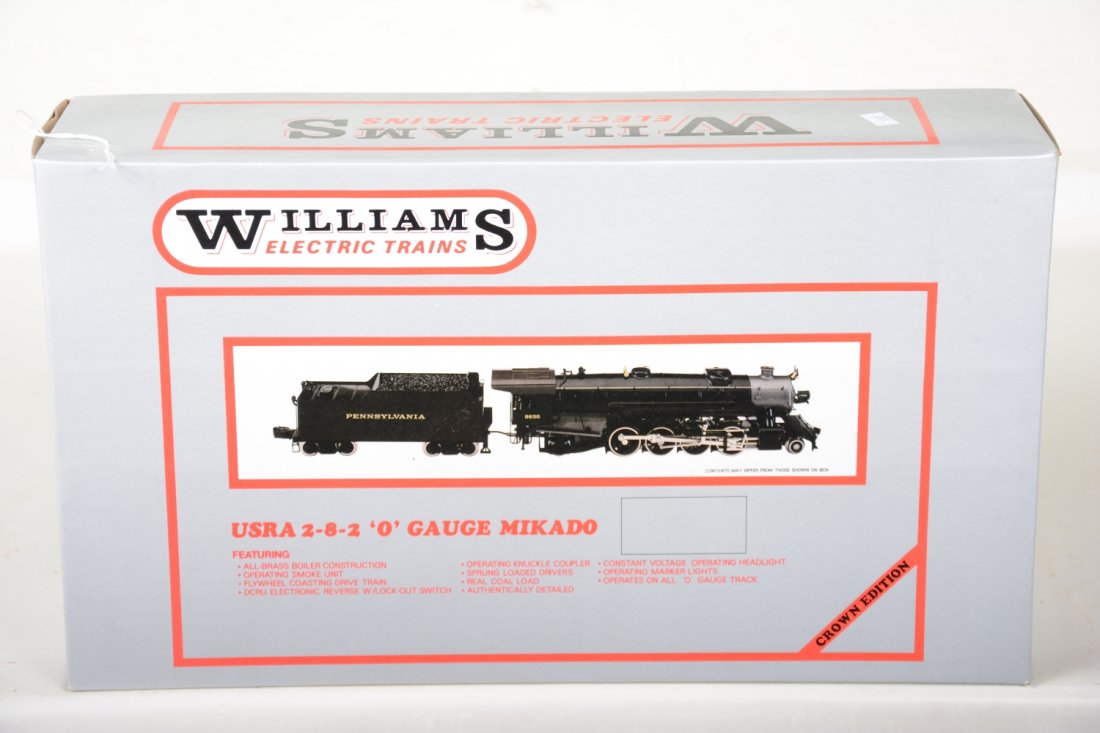 O Ga. Williams Brass 5102 PRR Mikado (1 of 2)