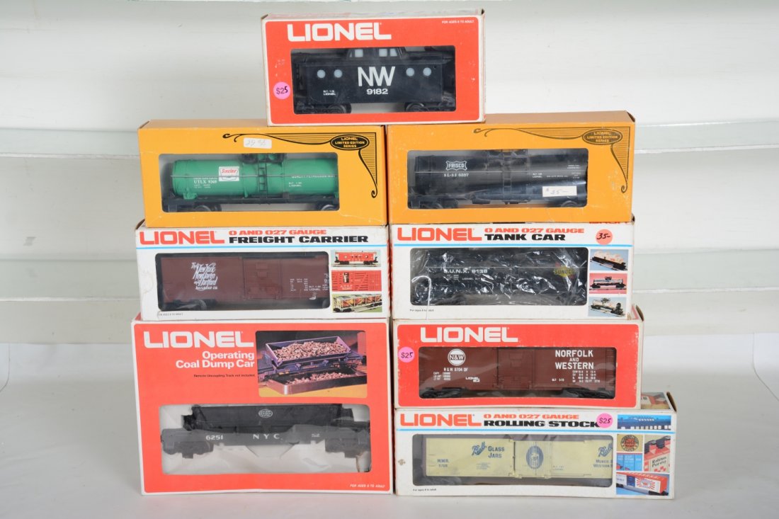 O Ga. Lionel MPC Freight Cars (1 of 2)