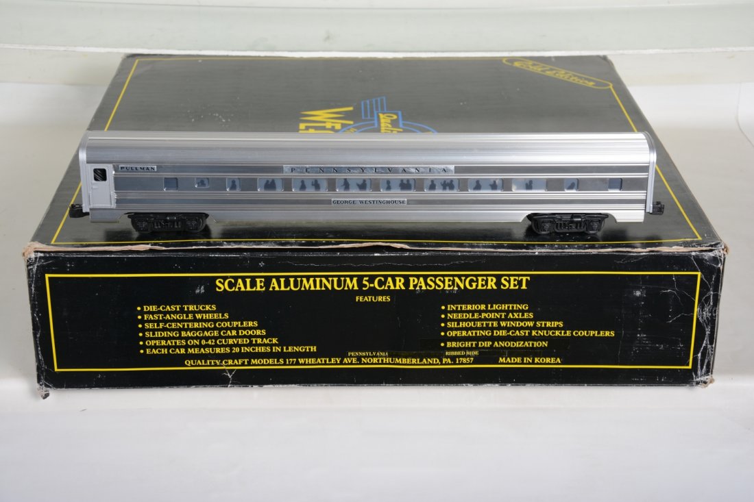 O Ga. Weaver PRR Aluminum PRR Passenger Cars (1 of 2)