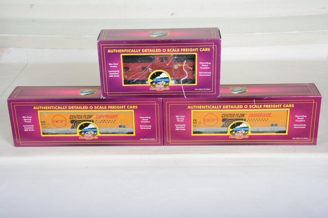 O ga. 3 MTH Freight Cars (1 of 2)