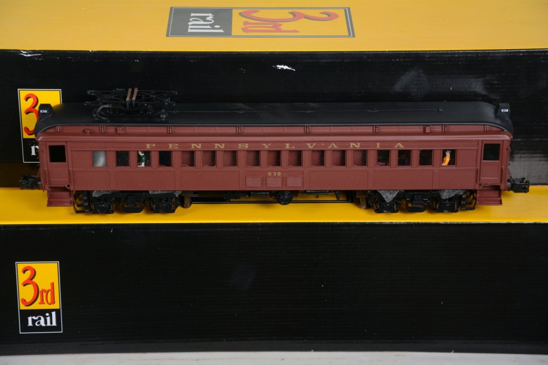 O Ga. 3rd Rail Sunset Brass PRR MP54 Interurbans (1 of 3)