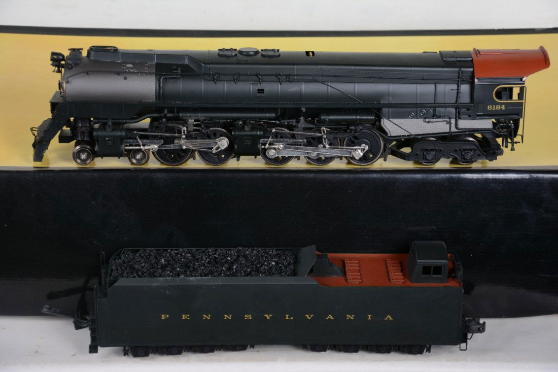 O Ga. 3rd Rail Sunset Brass PRR Q-2 Locomotive (1 of 5)