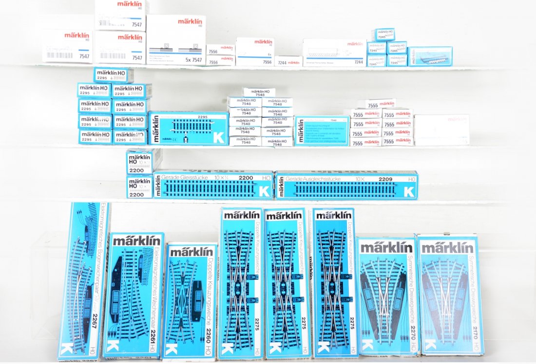 Large Marklin HO K-Track Lot (1 of 3)