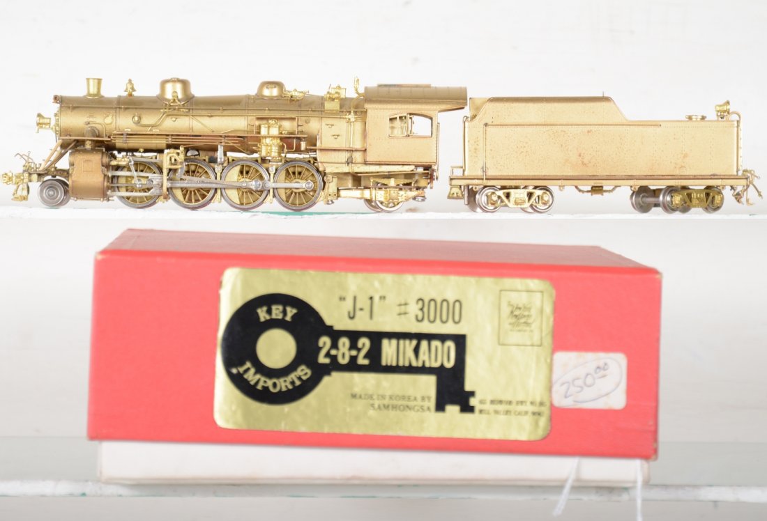 Key HO Brass NNH&H J-1 Mikado (1 of 4)