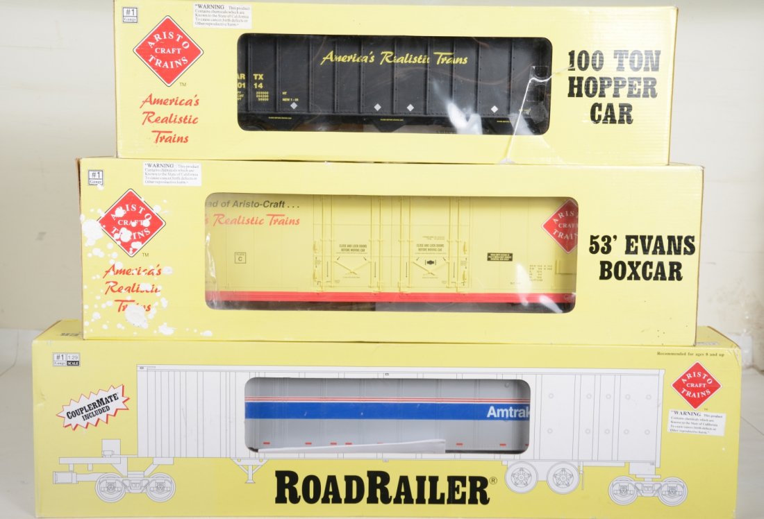 3 Aristo Craft Freight Cars (1 of 2)