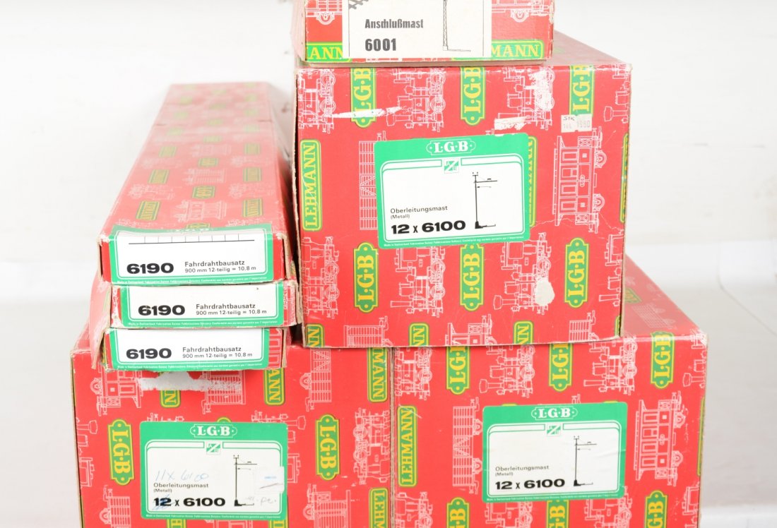 Boxed LGB G Ga. Cantenary Lot (1 of 2)