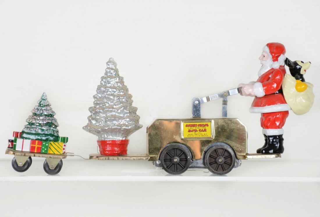 Pride Lines TCA Mickey & Santa Handcar & Trailer (1 of 4)