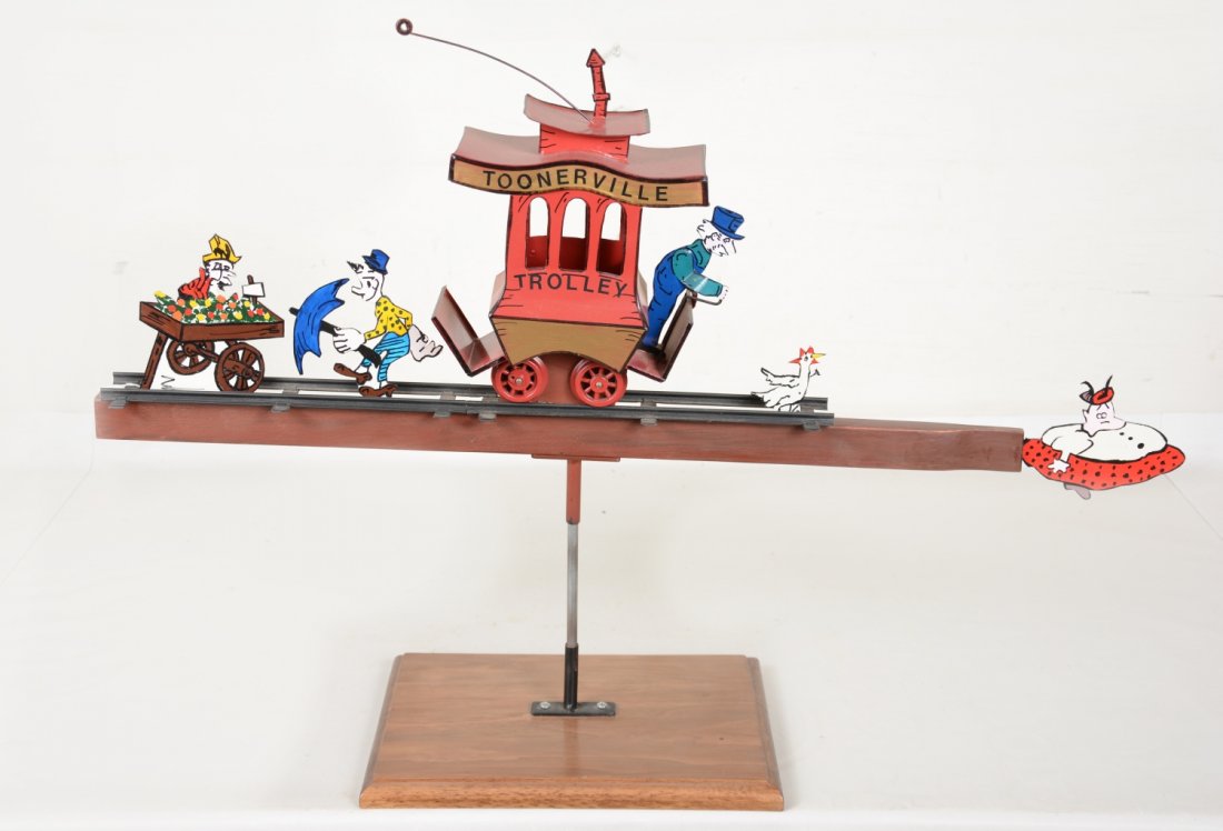 Bob leDuke Toonerville Trolley Sculpture (1 of 6)