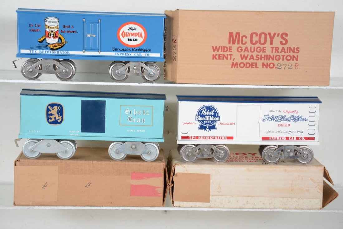 3 Boxed Mc Coy Beer Cars (1 of 4)
