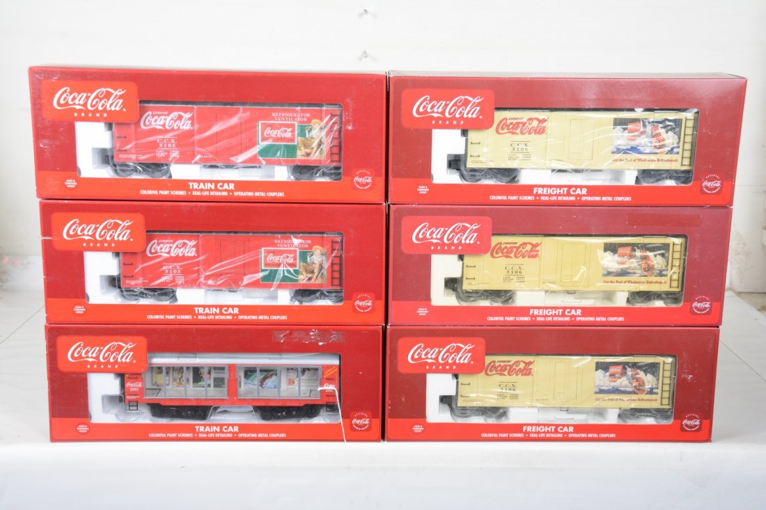6 K-Line Coca-Cola Cars (1 of 2)