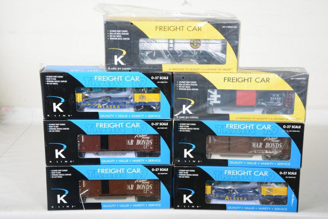 K-Line Freight Cars (1 of 2)