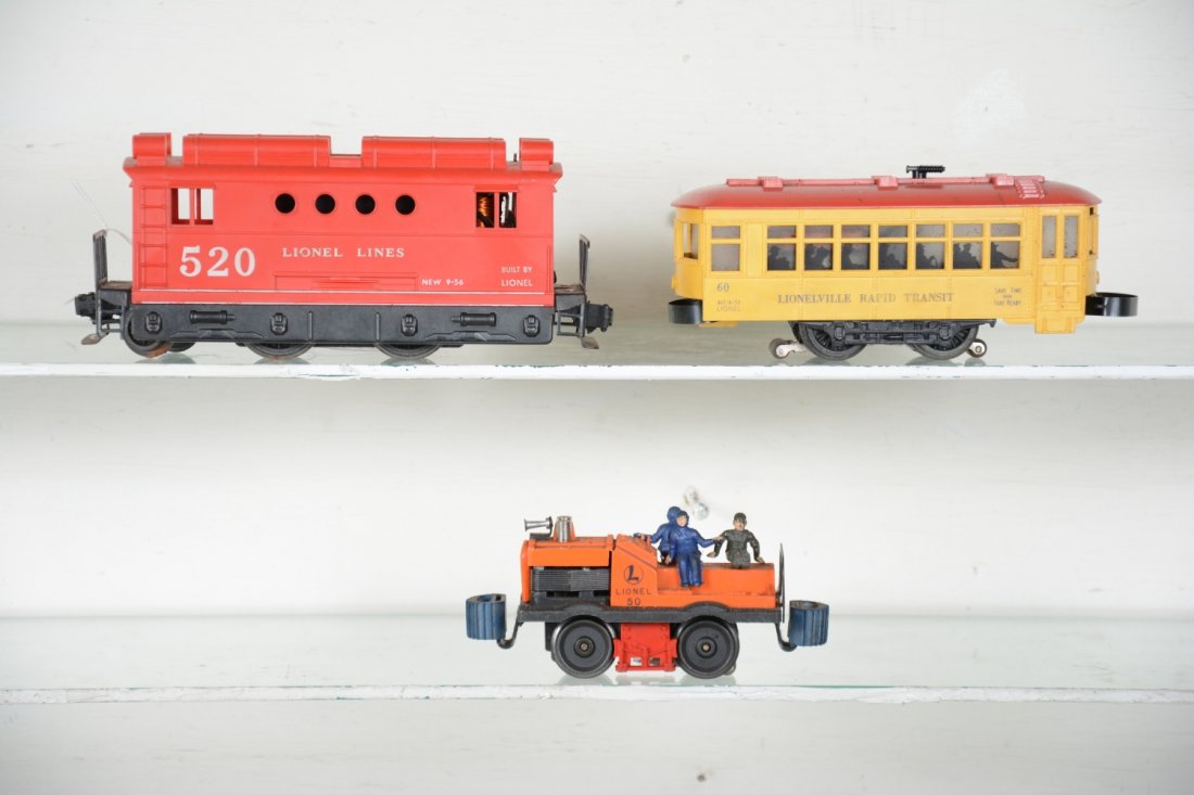 Lionel 50, 60 & 520 Motorized Units (1 of 4)