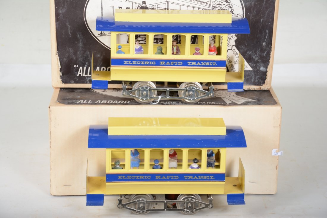 Boxed Early Pride Lines Blue No 1 Trolley & Trailer (1 of 4)