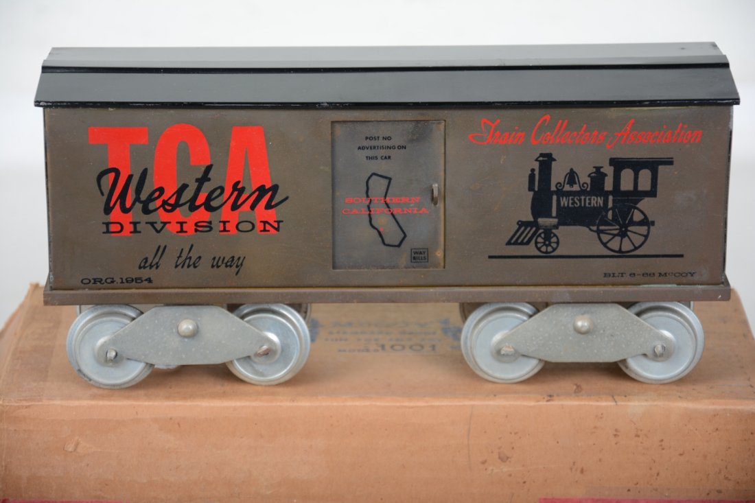 UNIQUE 1966 Mc Coy Brass TCA Boxcar Sample (1 of 4)