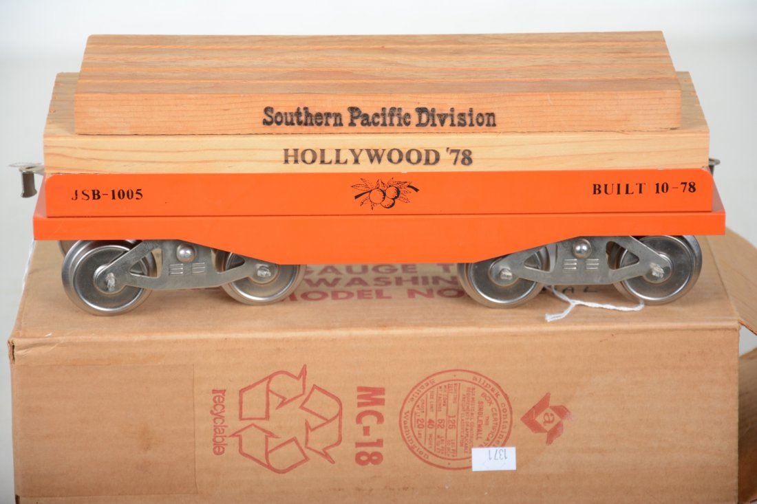 Rare Boxed Mc Coy Orange TTOS Lumber Car (1 of 5)