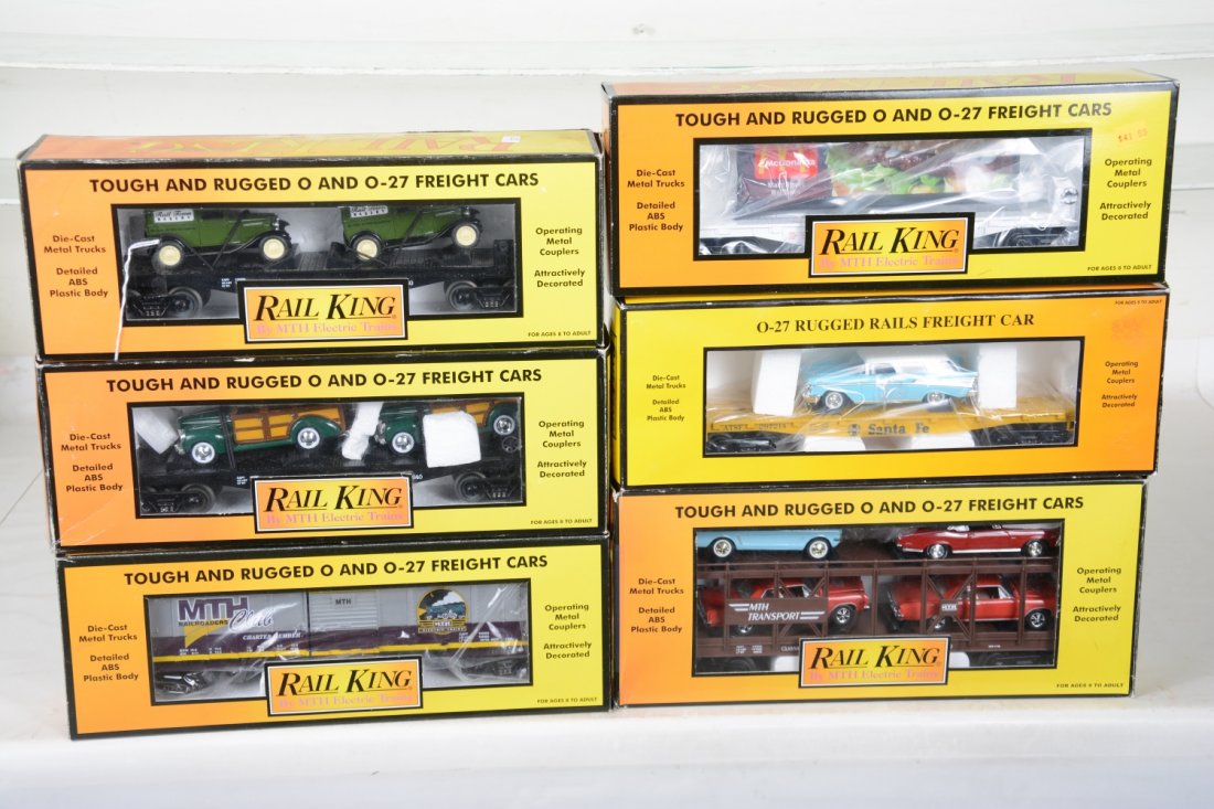 MTH RailKing Freight Cars (1 of 2)