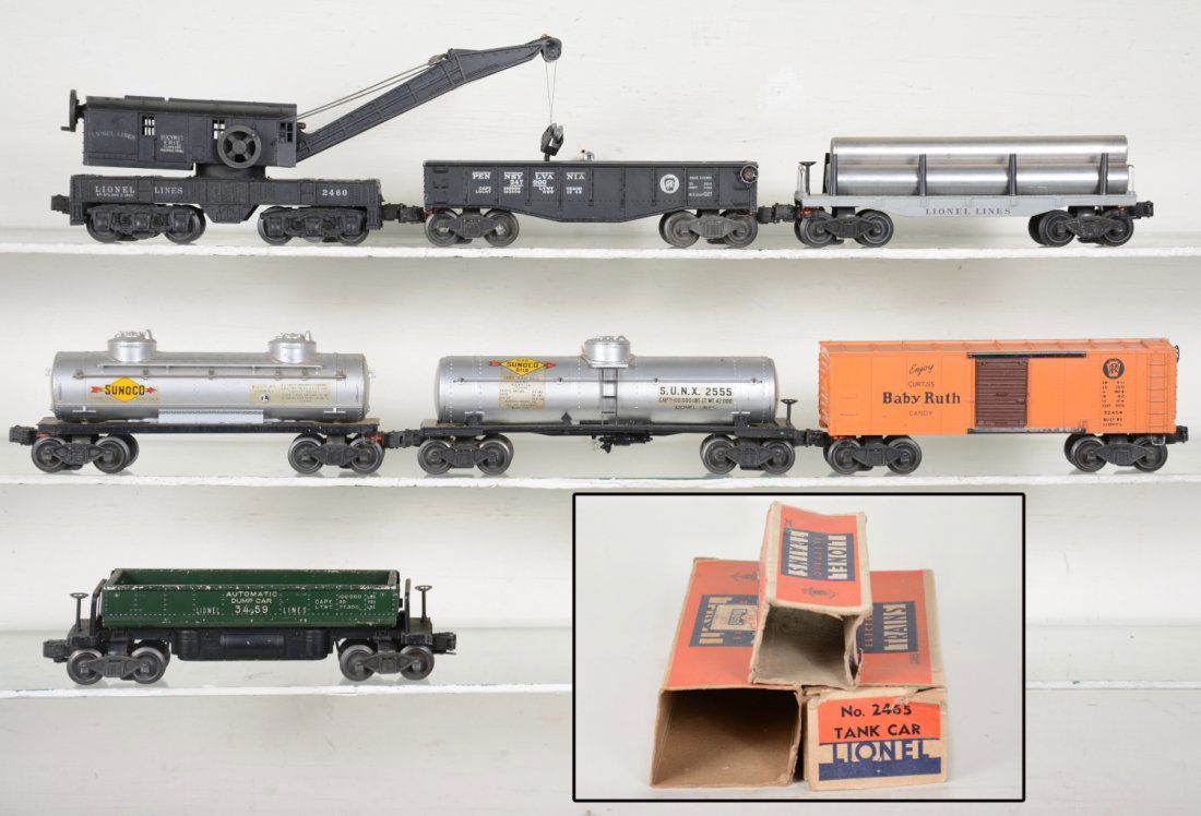 Early Lionel Freight Cars, Some Boxed (1 of 4)