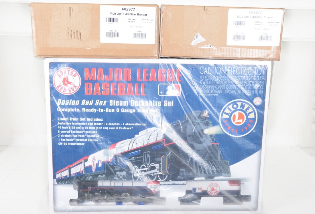 Lionel 12012 Major League Red Sox Set, Plus (1 of 2)