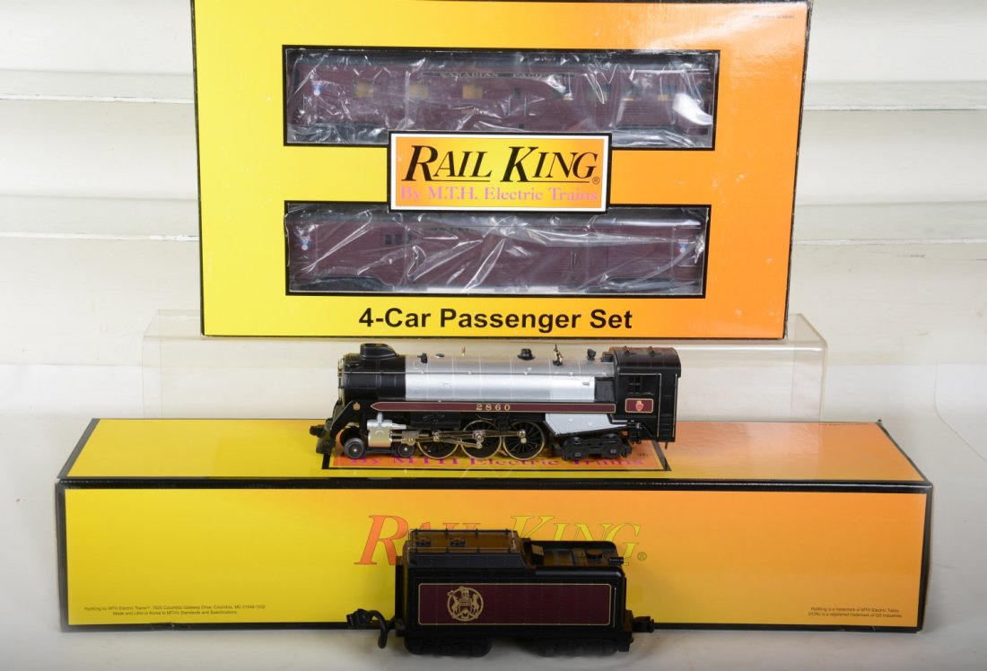 MTH CP Steam Passenger Set (1 of 3)