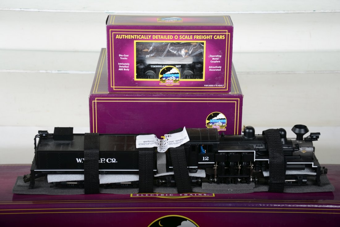 MTH WVP&P Shay Lumber Train (1 of 3)