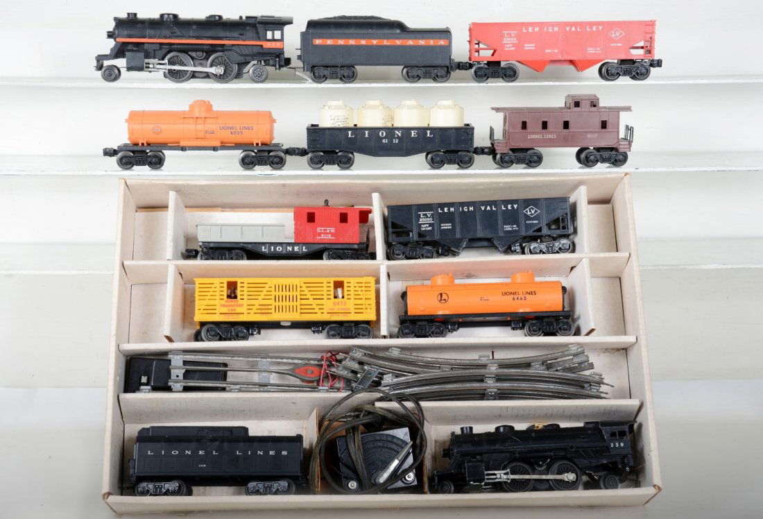 2 Lionel Steam Freight Sets, 1 Boxed (1 of 4)