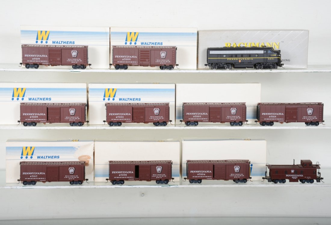 HO GA PRR Diesel Set, Most Boxed (1 of 4)