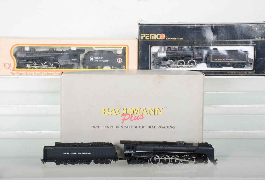 HO GA Steam Locomotives, Most Boxed (1 of 6)