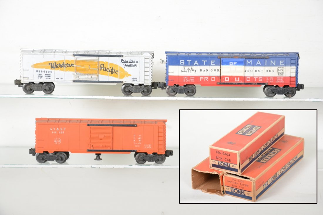 Boxed Lionel Boxcars (1 of 6)