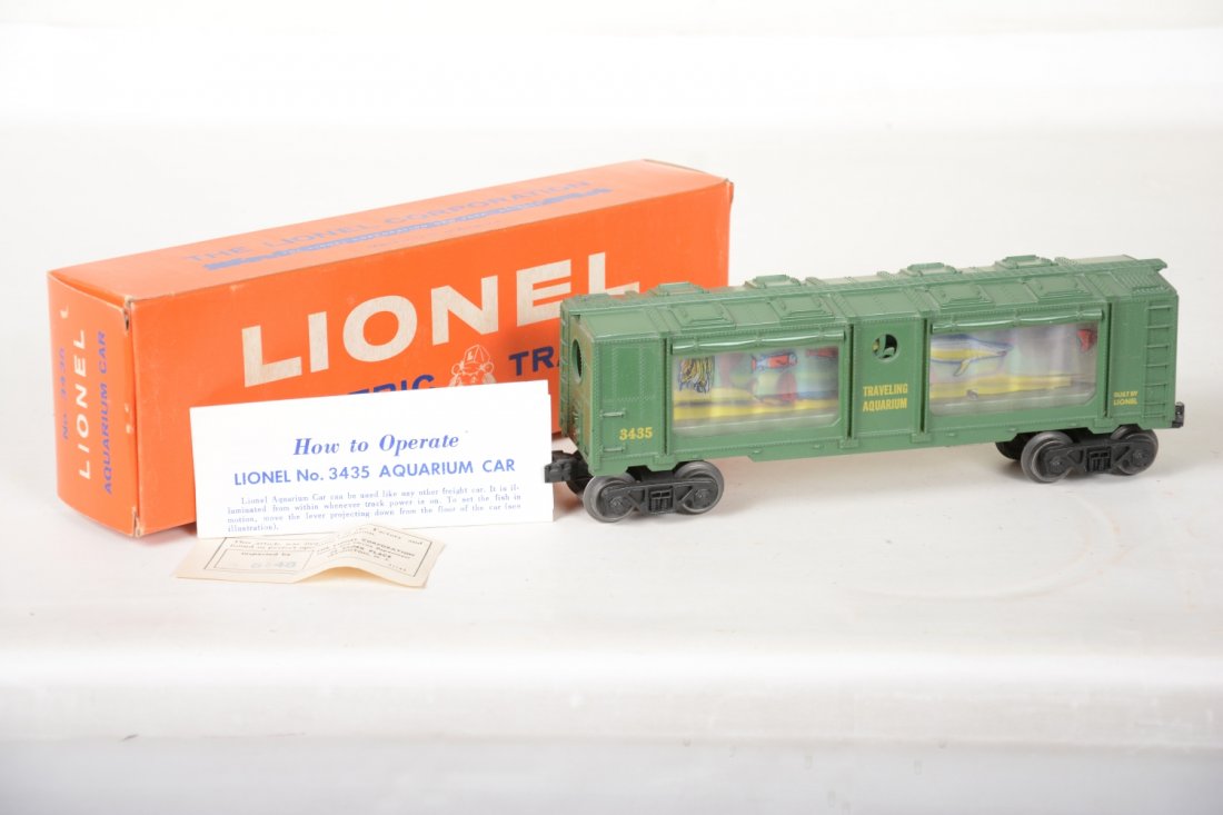Nice Boxed Lionel 3435 Aquarium Car (1 of 4)