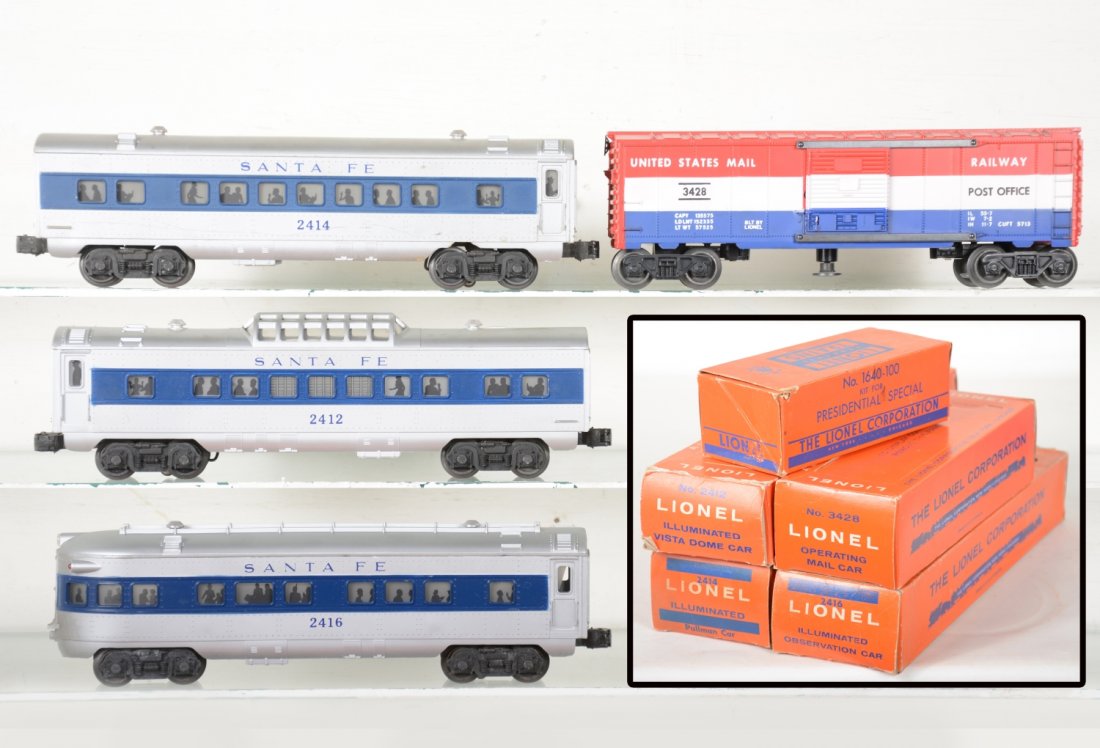 Partial Lionel Presidents Set (1640) (1 of 6)