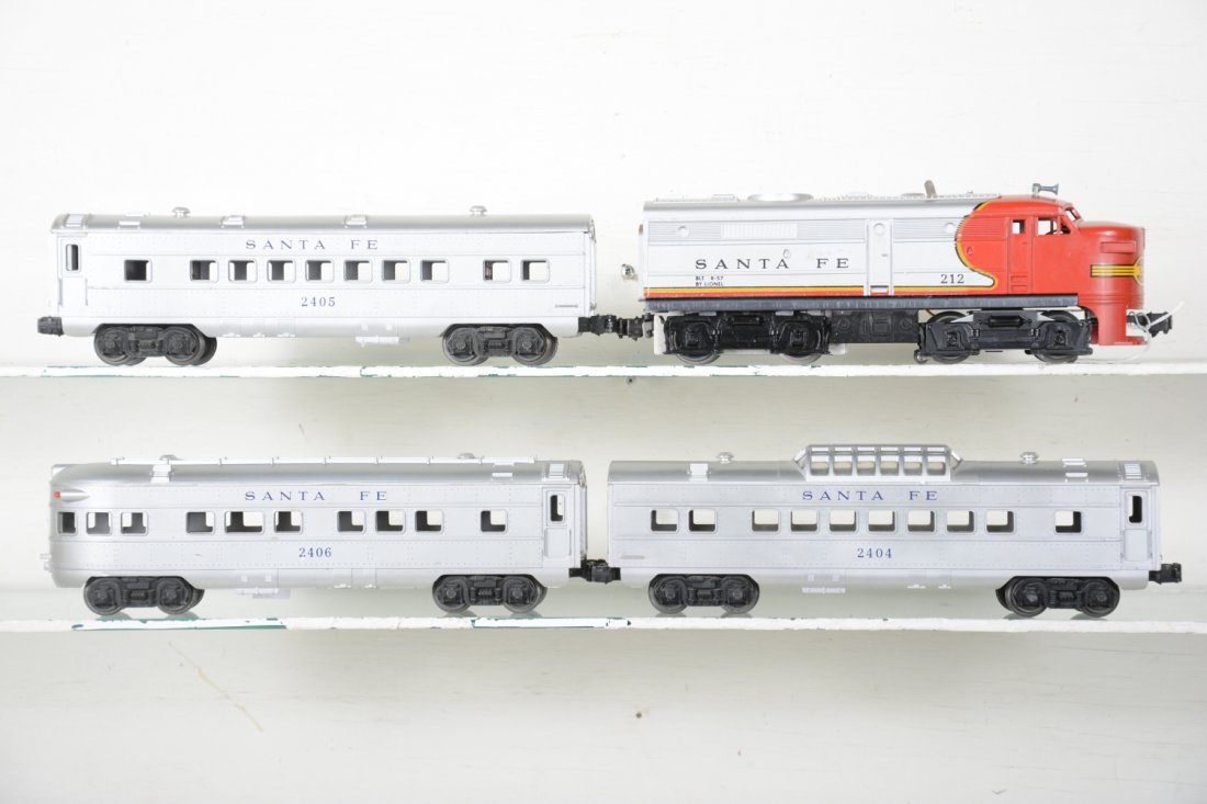 Clean Lionel 212 SF Passenger Set (1 of 5)
