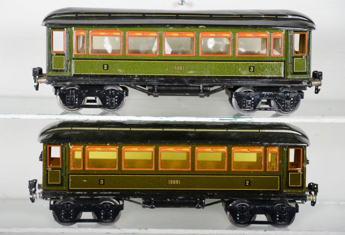 2 Marklin 1888/1 Coaches with Interiors (1 of 5)