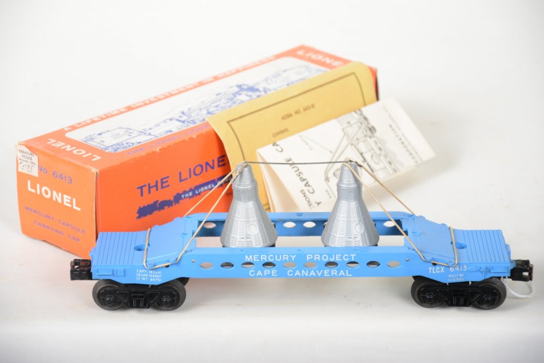 NMint Boxed Lionel 6413 Mercury Capsule Car (1 of 4)