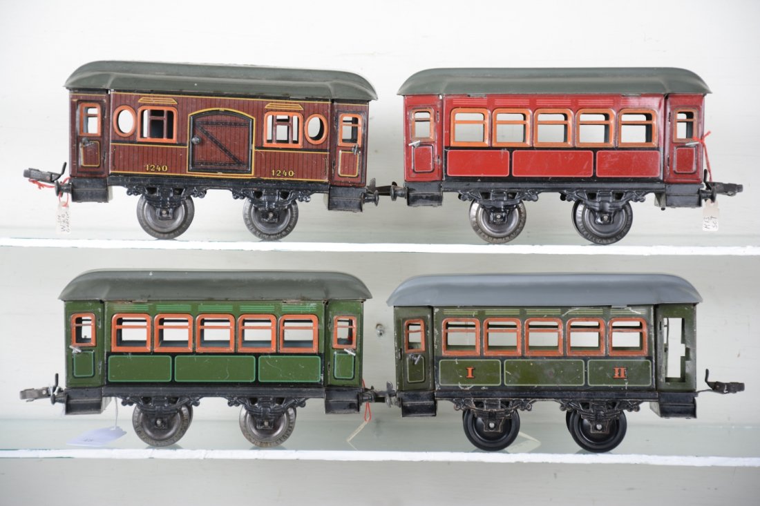 4 Nice Kraus Fandor 21cm Ga 1 Passenger Cars (1 of 4)
