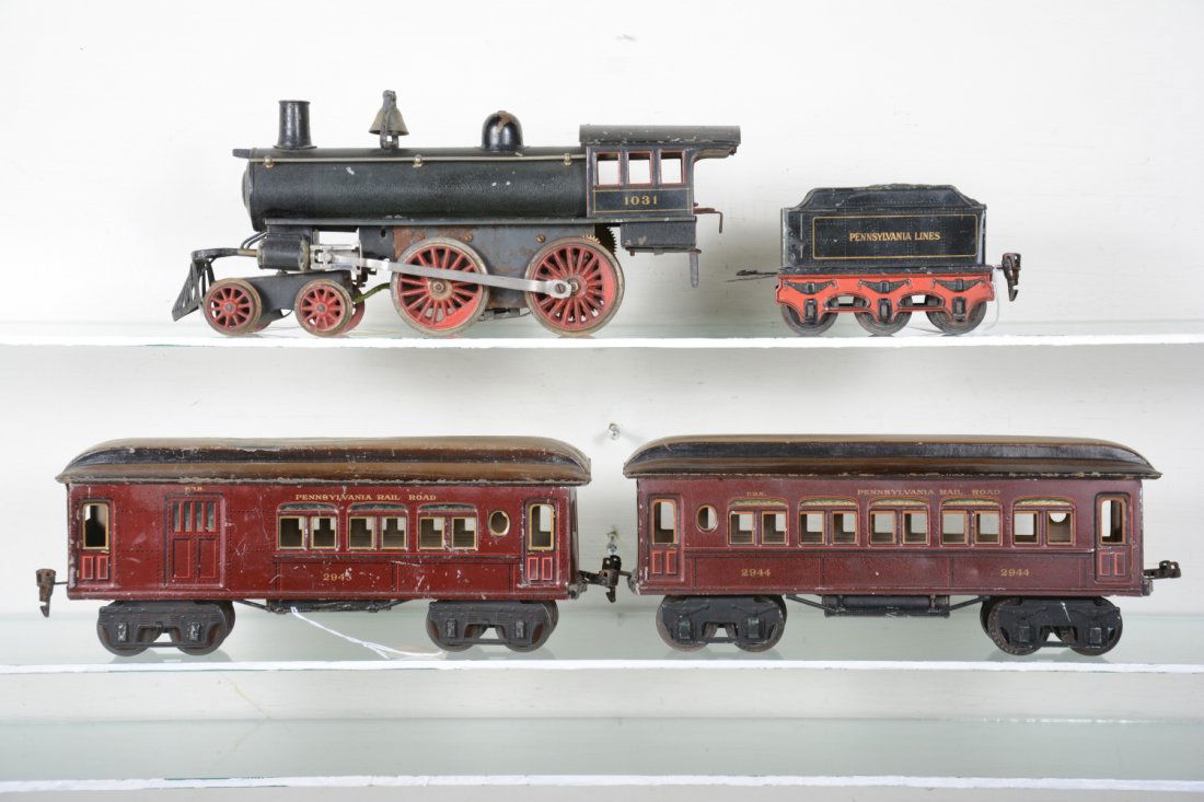 Marklin 1031 PRR Mixed Steam Passenger Set (1 of 4)