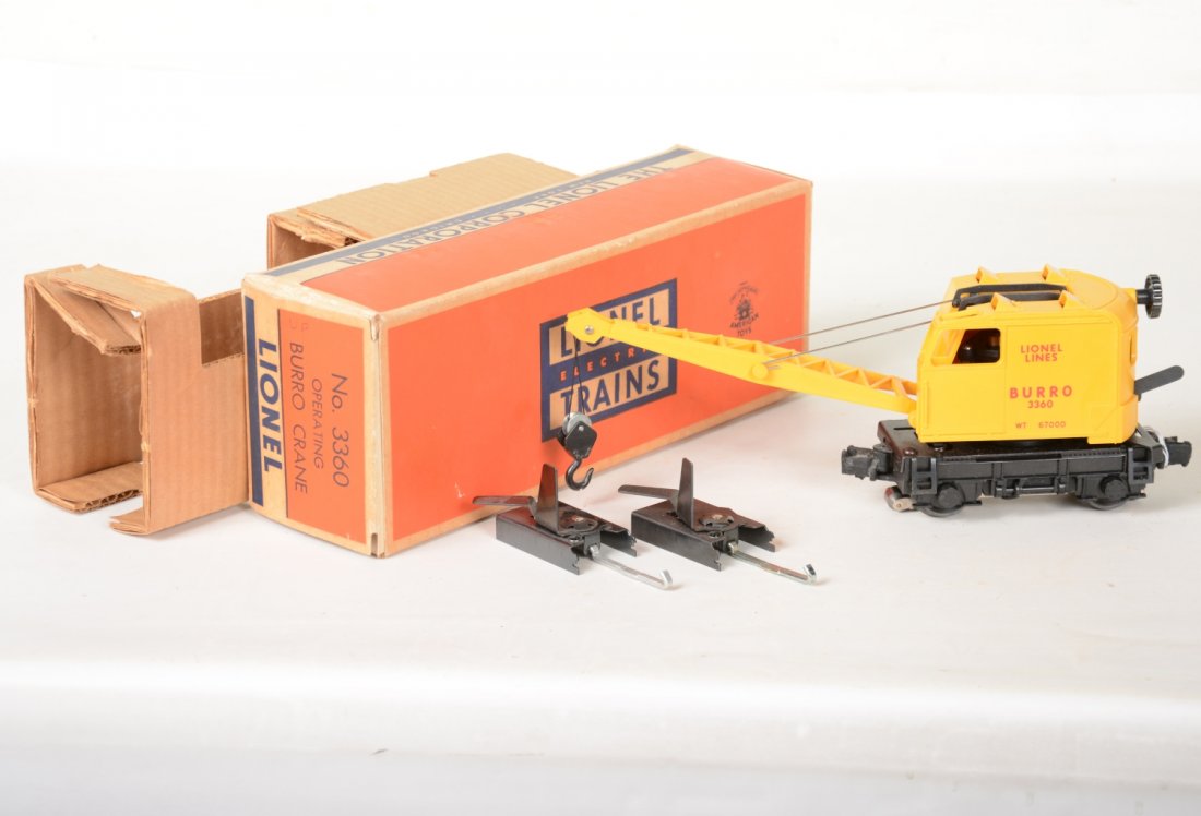 Nice Boxed Lionel 3360 Burro Crane (1 of 4)