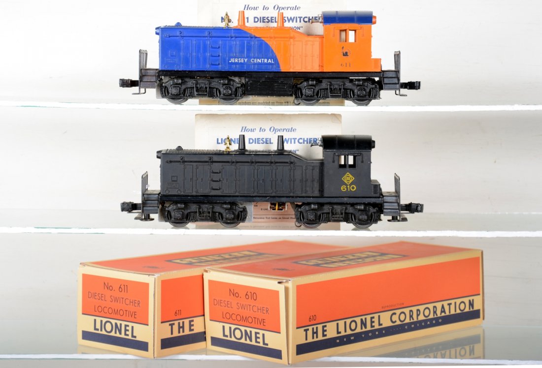 Clean Lionel 610 & 611 NW2 Diesels (1 of 4)