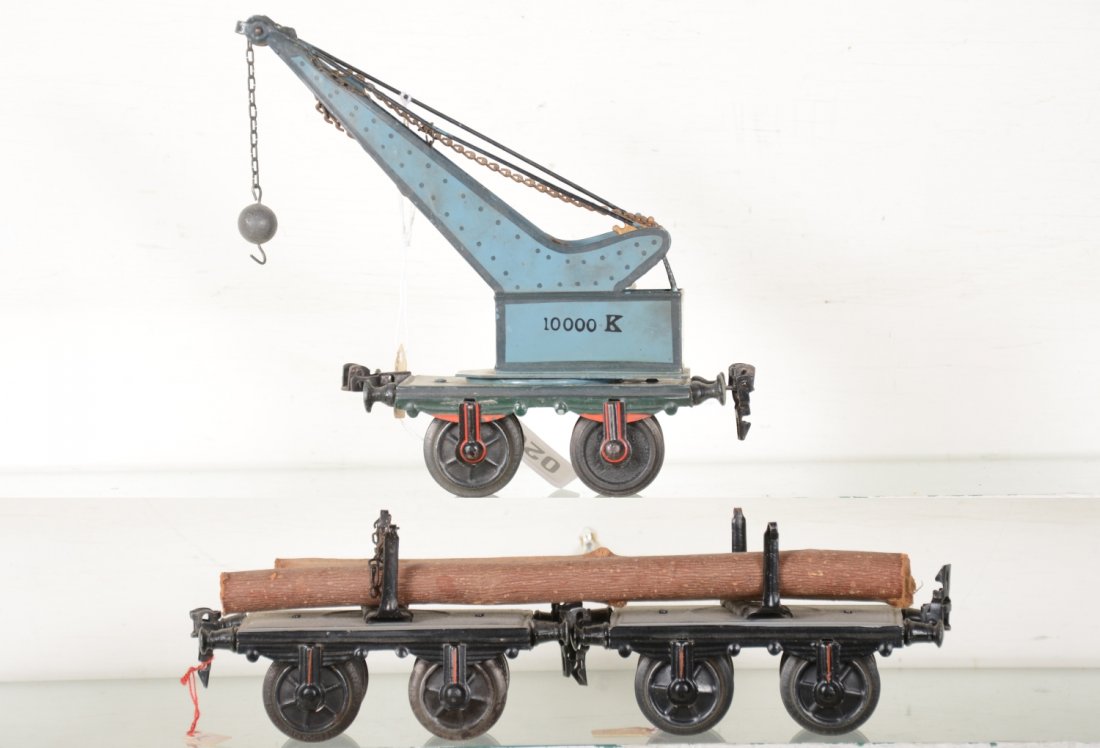 Early Hand-Painted Marklin 13cm Freight Cars (1 of 4)