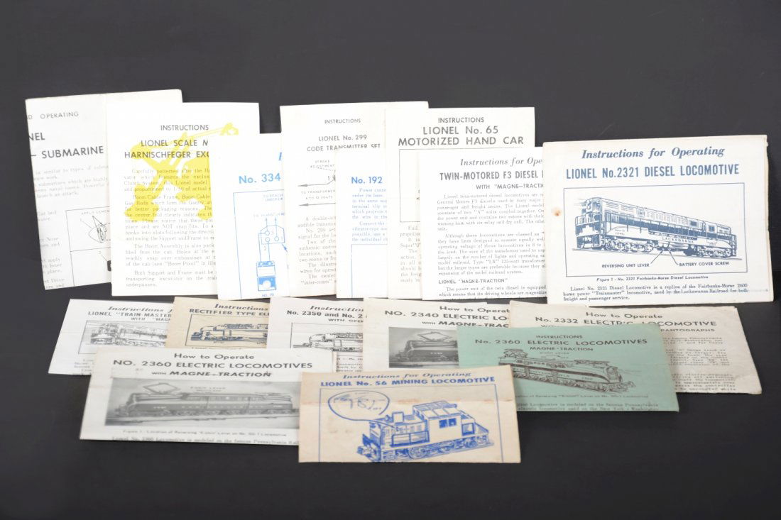 Tougher Lionel Instruction Sheets (1 of 1)