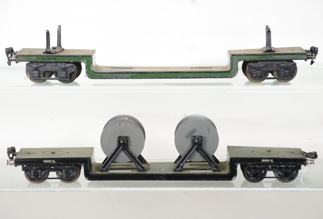 2 45cm Marklin 1955K/1 Low-Loaders (1 of 4)